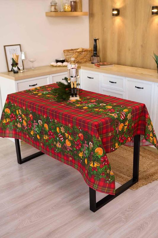 Скатертина на стіл "Новорічна" 